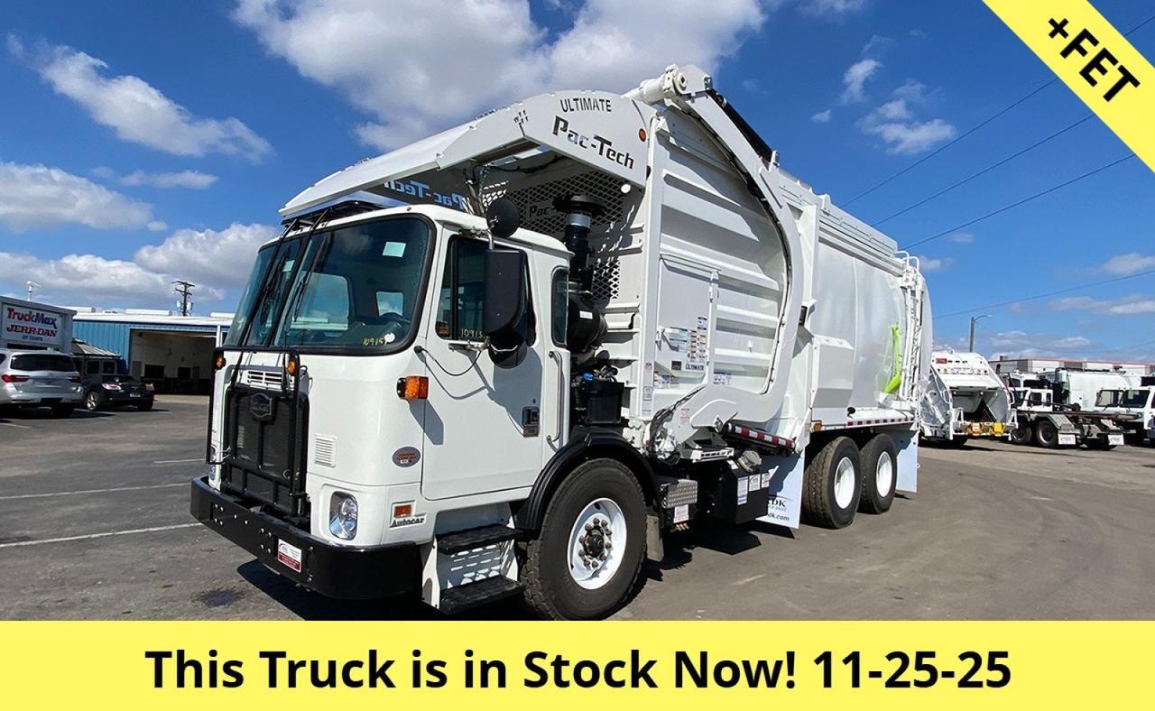 2024 Autocar ACX64 40 Yard Pac Tech Front Loader Garbage Truck