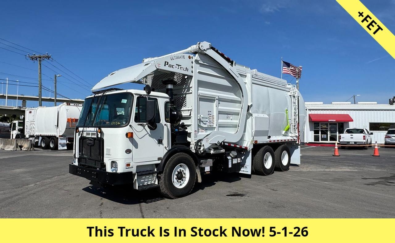 2024 Autocar ACX64 40 Yard Pac Tech Front Loader Garbage Truck