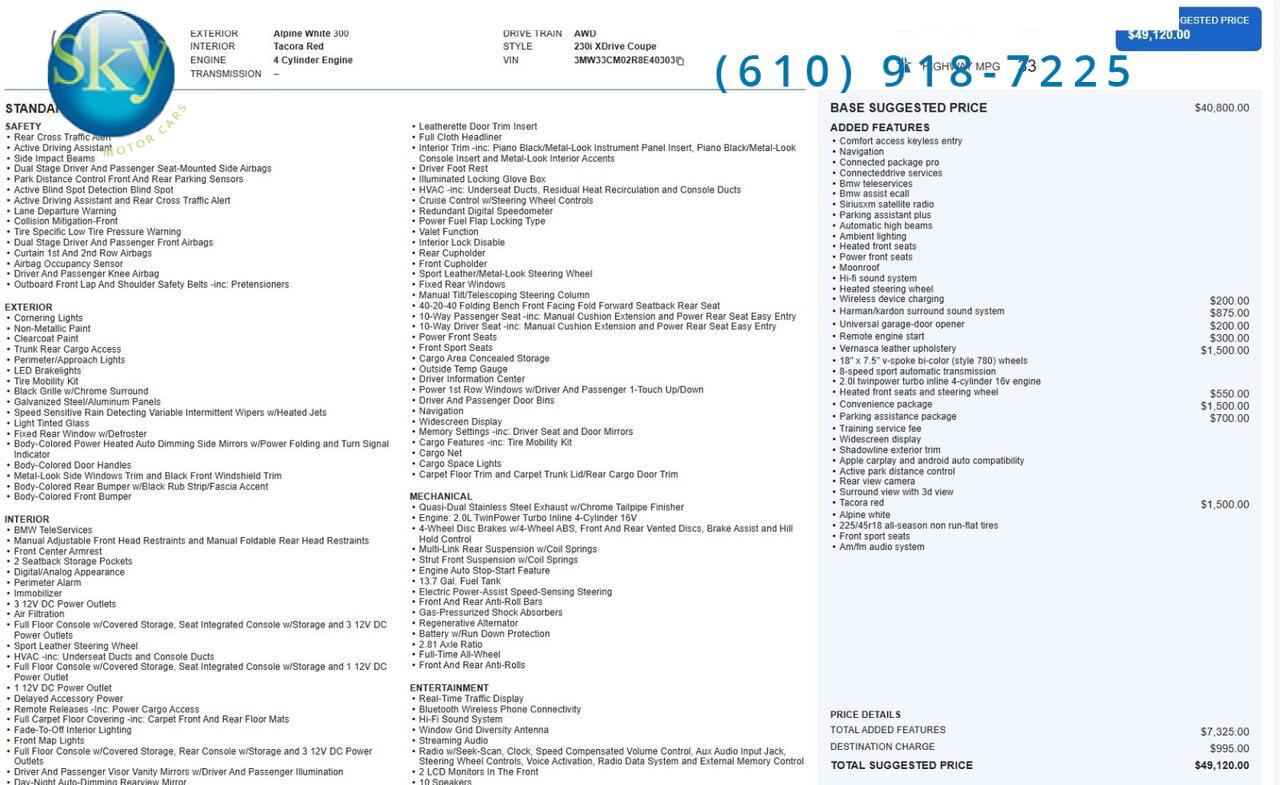 2024 BMW 2 Series Coupe AWD 230i xDrive