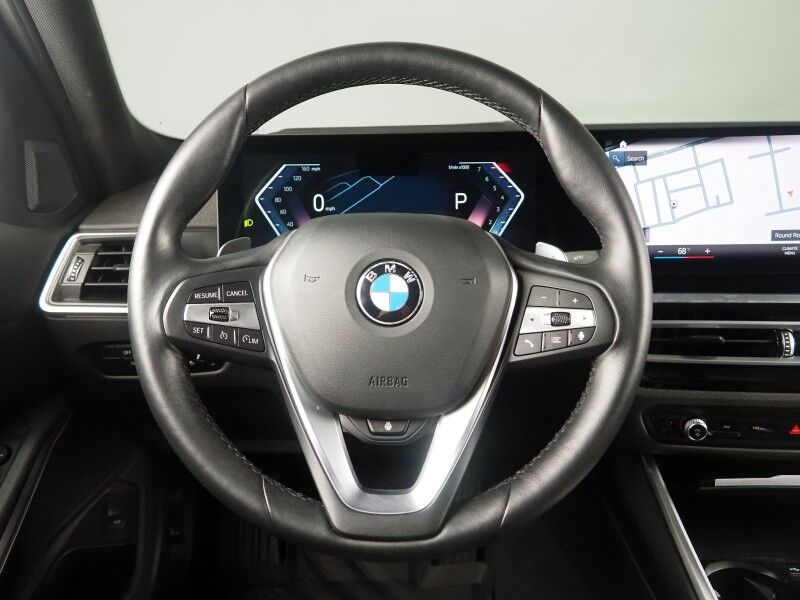 2024 BMW 3 Series 330i Sedan *DRIVING ASSIST PKG, HEADS-UP DISPLAY, NAVIGATION, CURVED DISPLAY, SAFETY ALERTS, BACKUP-CAMERA, COLOR TOUCHSCREEN, MOONROOF, HEATED SEATS/STEERING, COMFORT ACCESS, REMOTE START, 19 INCH WHEELS, WIRELESS CHARGING, ANDROID & APPLE Round Rock TX