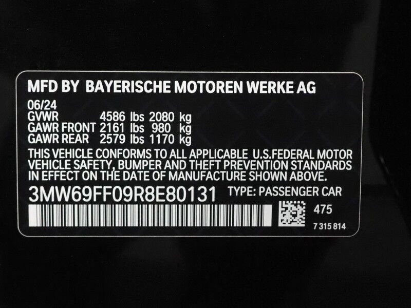 2024 BMW 3 Series 330i Sedan *DRIVING ASSIST PKG, NAVIGATION, SAFETY ALERTS, CURVED DISPLAY, BACKUP-CAMERA, COLOR TOUCHSCREEN, MOONROOF, HEATED SEATS, COMFORT ACCESS, 19 INCH WHEELS, WIRELESS CHARGING, ANDROID & APPLE Round Rock TX