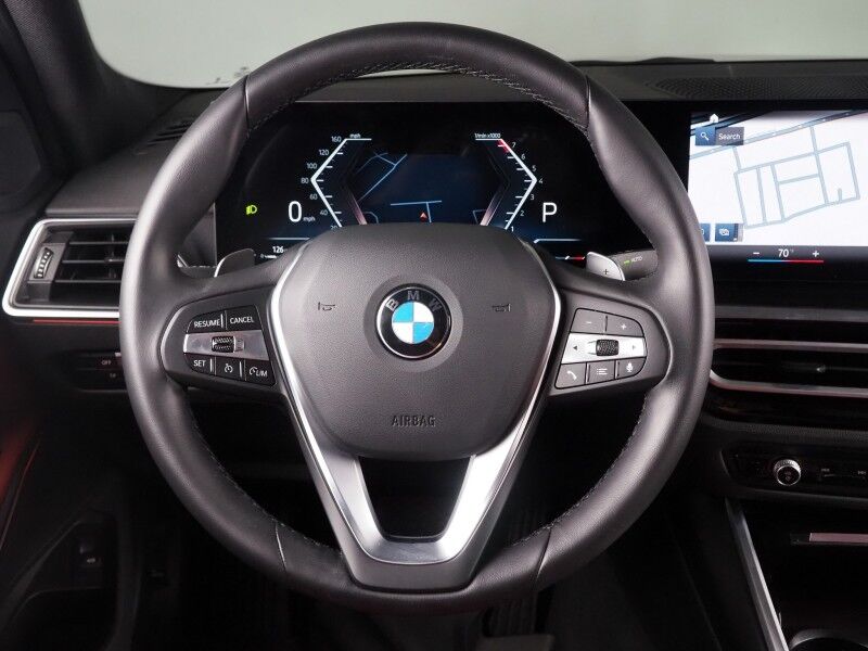 2024 BMW 3 Series 330i Sedan *DRIVING ASSIST PKG, NAVIGATION, SAFETY ALERTS, CURVED DISPLAY, BACKUP-CAMERA, COLOR TOUCHSCREEN, MOONROOF, HEATED SEATS, COMFORT ACCESS, 19 INCH WHEELS, WIRELESS CHARGING, ANDROID & APPLE Round Rock TX