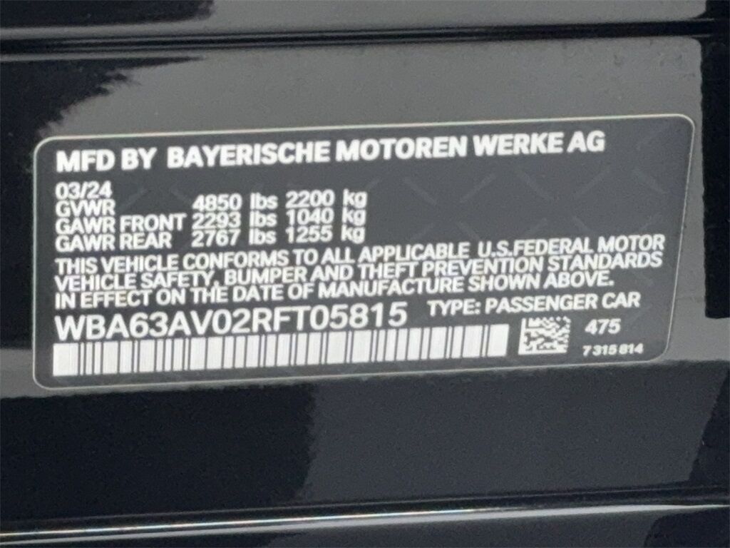 2024 BMW 4 Series 430i Gran Coupe SPORT LINE,NAV,CAM,SUNROOF,HEADS U Plano TX