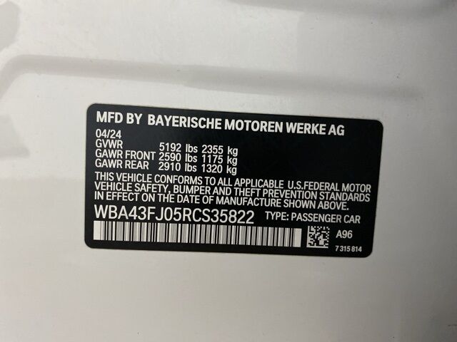 2024 BMW 5 Series 530i Dallas TX