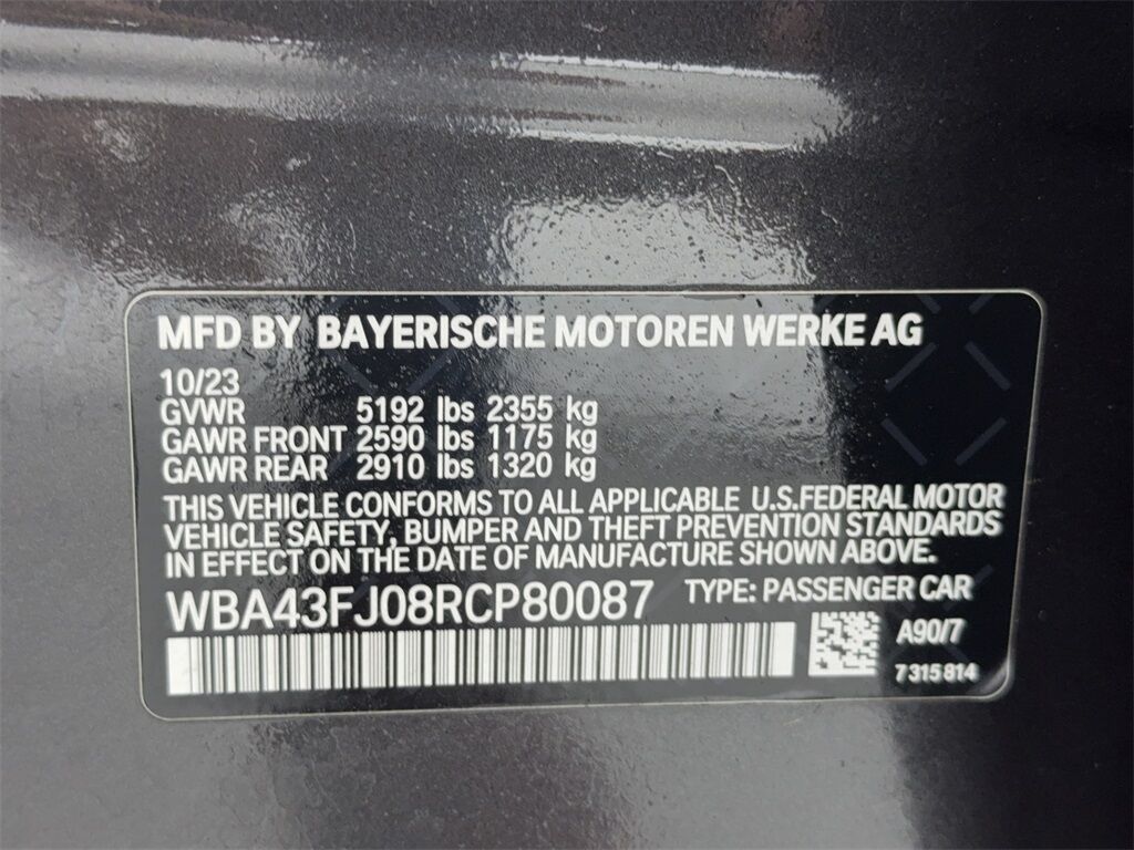 2024 BMW 5 Series 530i SPORT LINE,NAV,CAM,SUNROOF,BLIND SPOT Plano TX