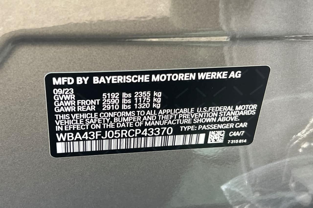 2024 BMW 530i 530i Roseville CA