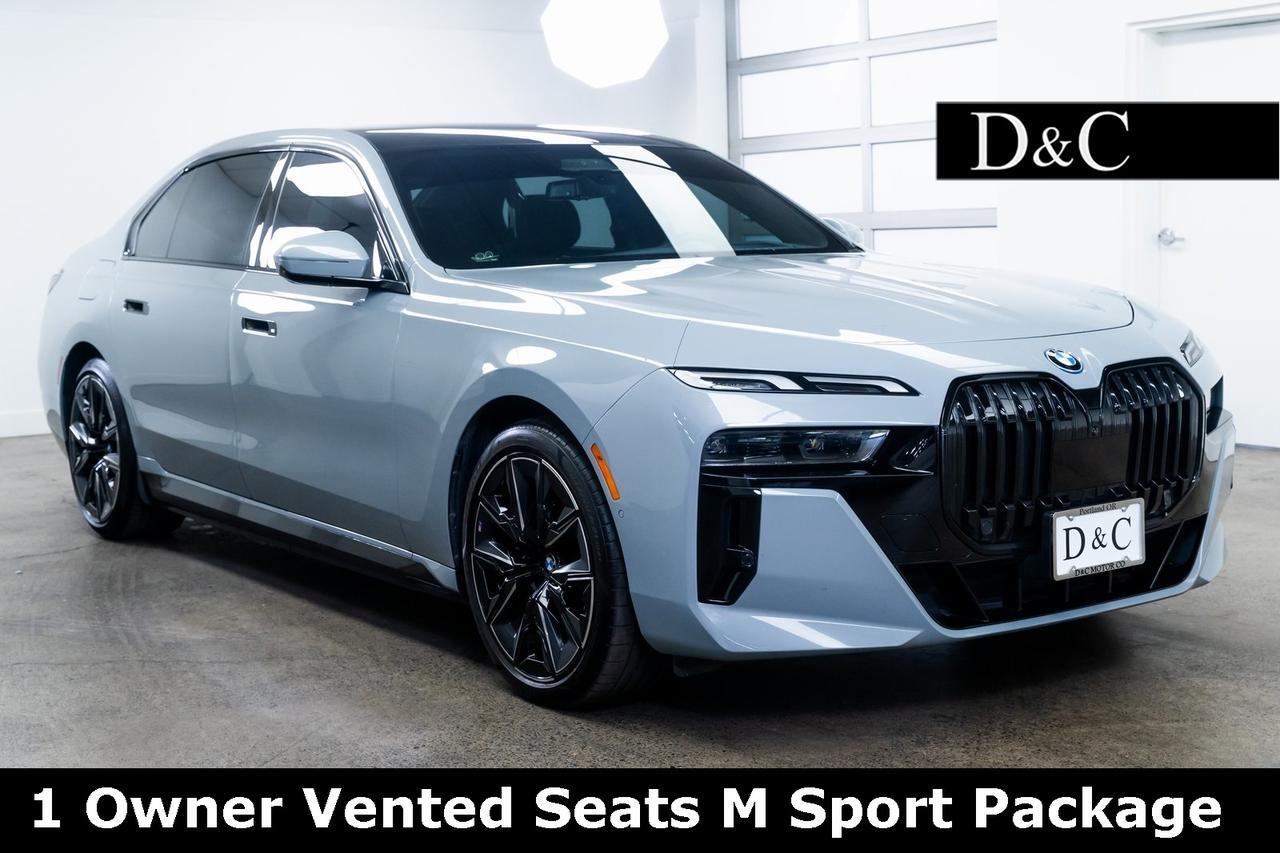 2024 BMW 7 Series 750e xDrive 1 Owner Vented Seats M Sport Package Portland OR