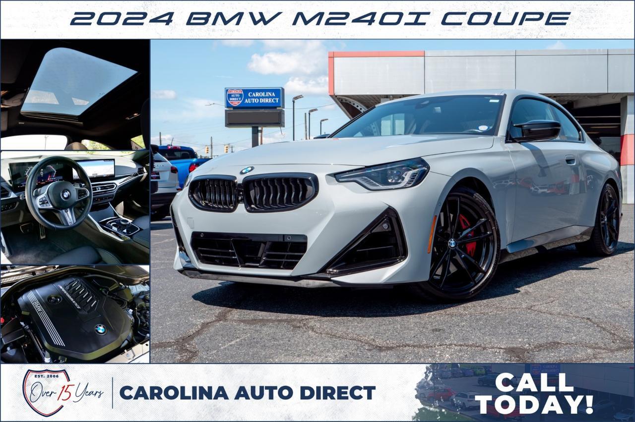2024 BMW M240i Coupe / Premium Package / Shadowline Package!
