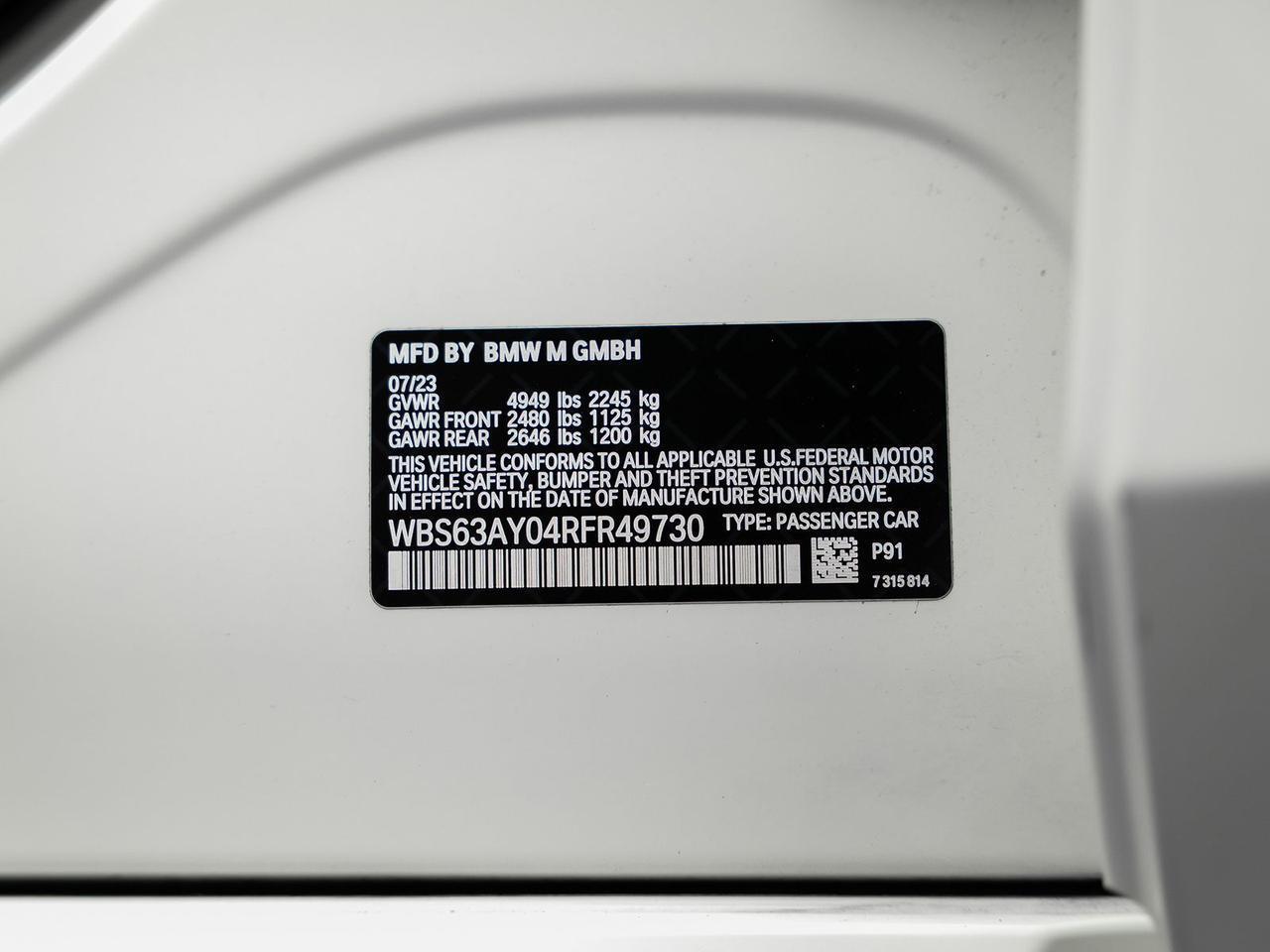 2024 BMW M3 CS Indianapolis IN