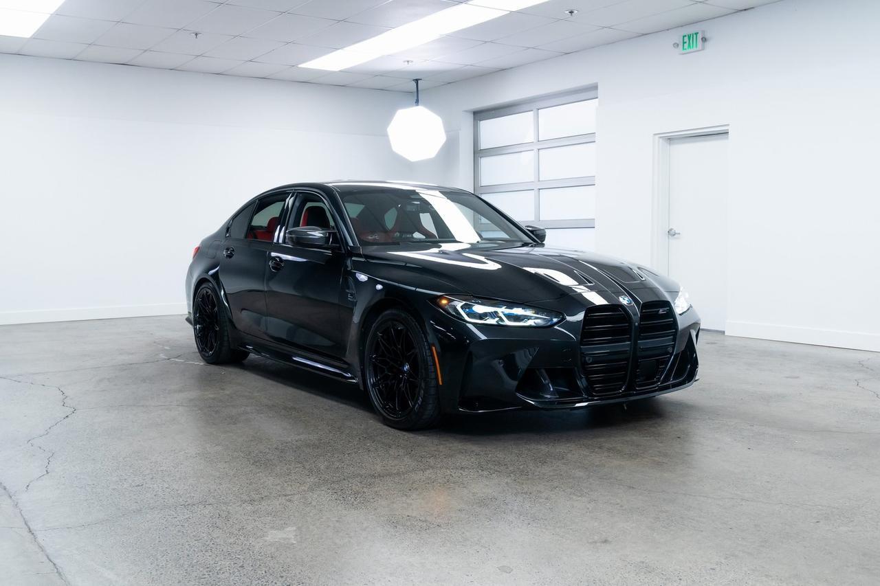 2024 BMW M3 Competition 1 Owner Carbon Bucket Seats Executive Package Portland OR
