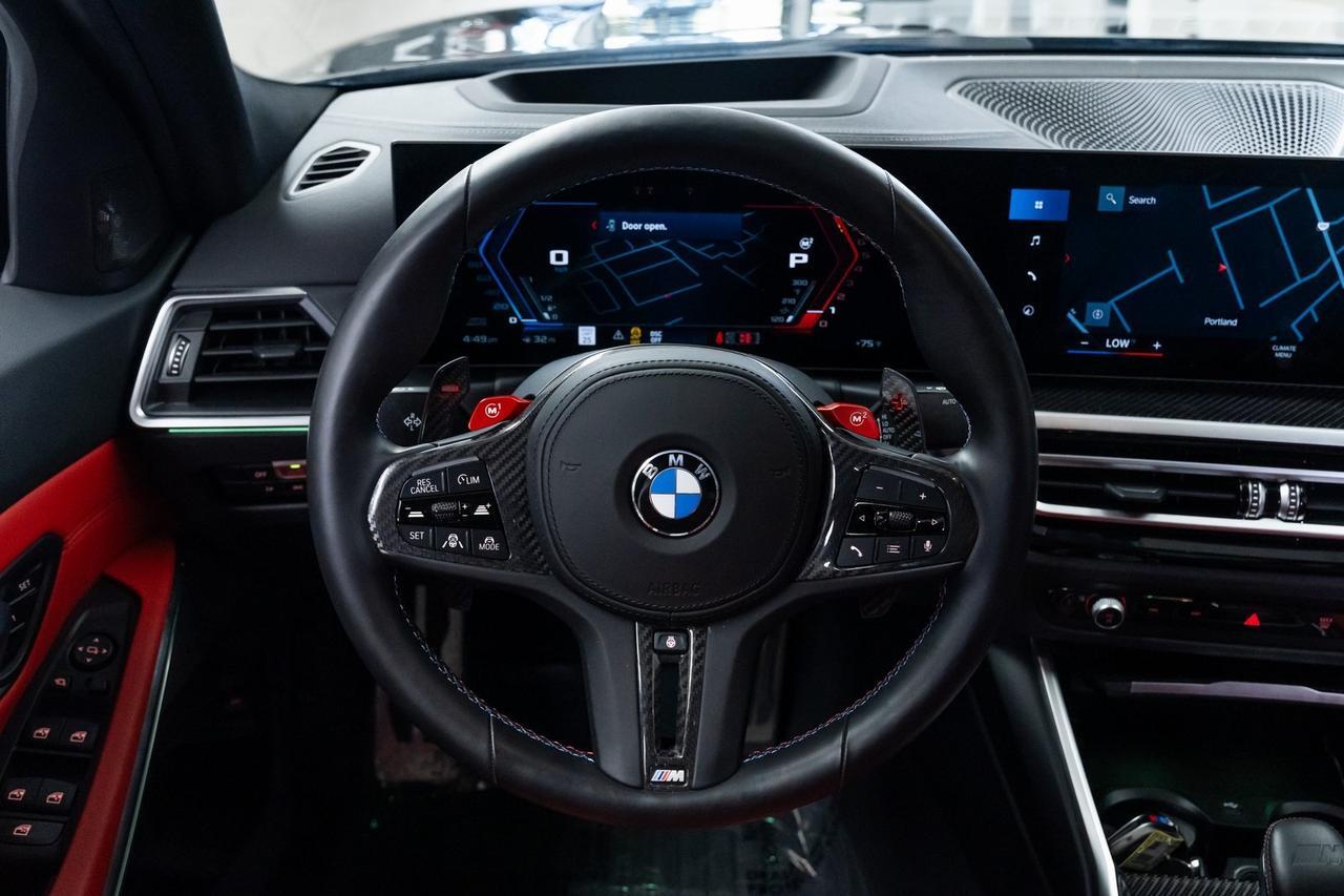 2024 BMW M3 Competition 1 Owner Carbon Bucket Seats Executive Package Portland OR