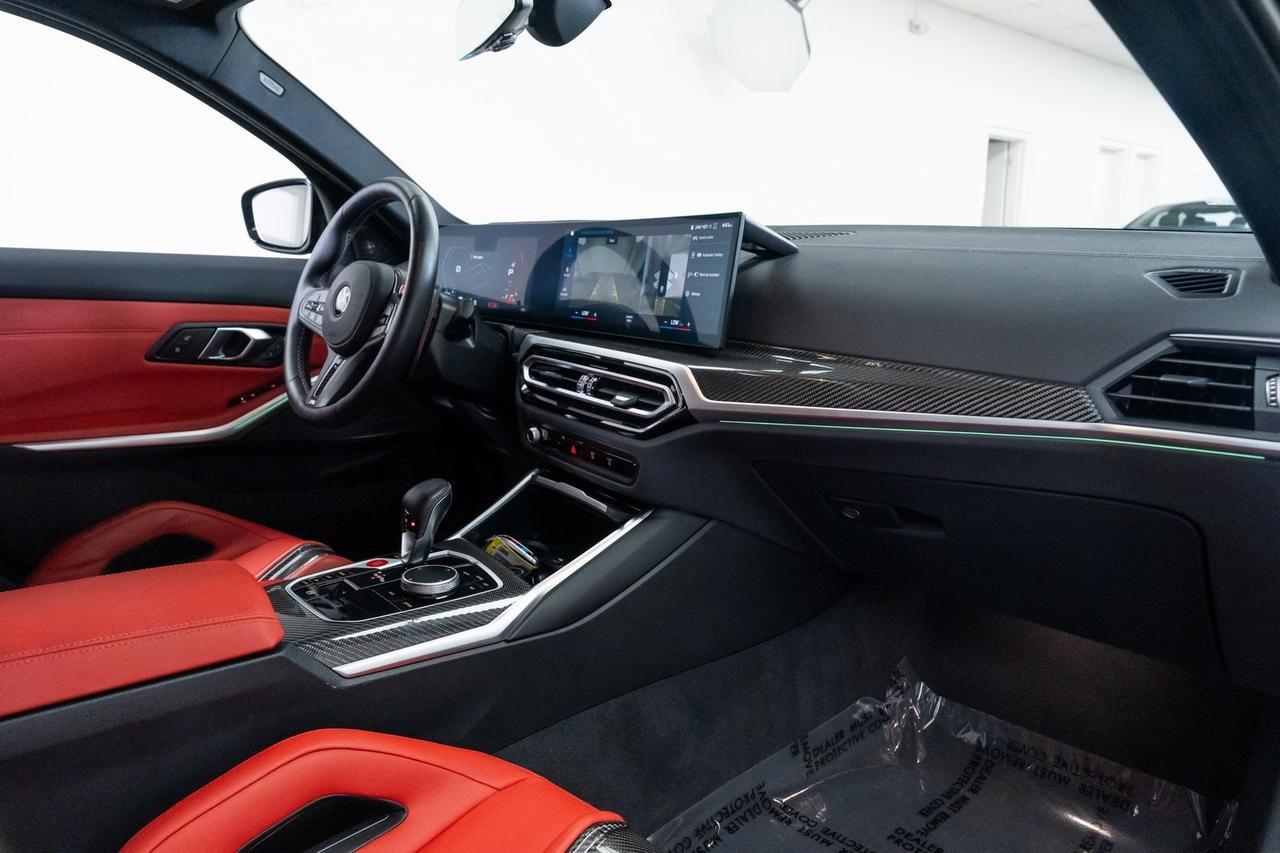 2024 BMW M3 Competition 1 Owner Carbon Bucket Seats Executive Package Portland OR
