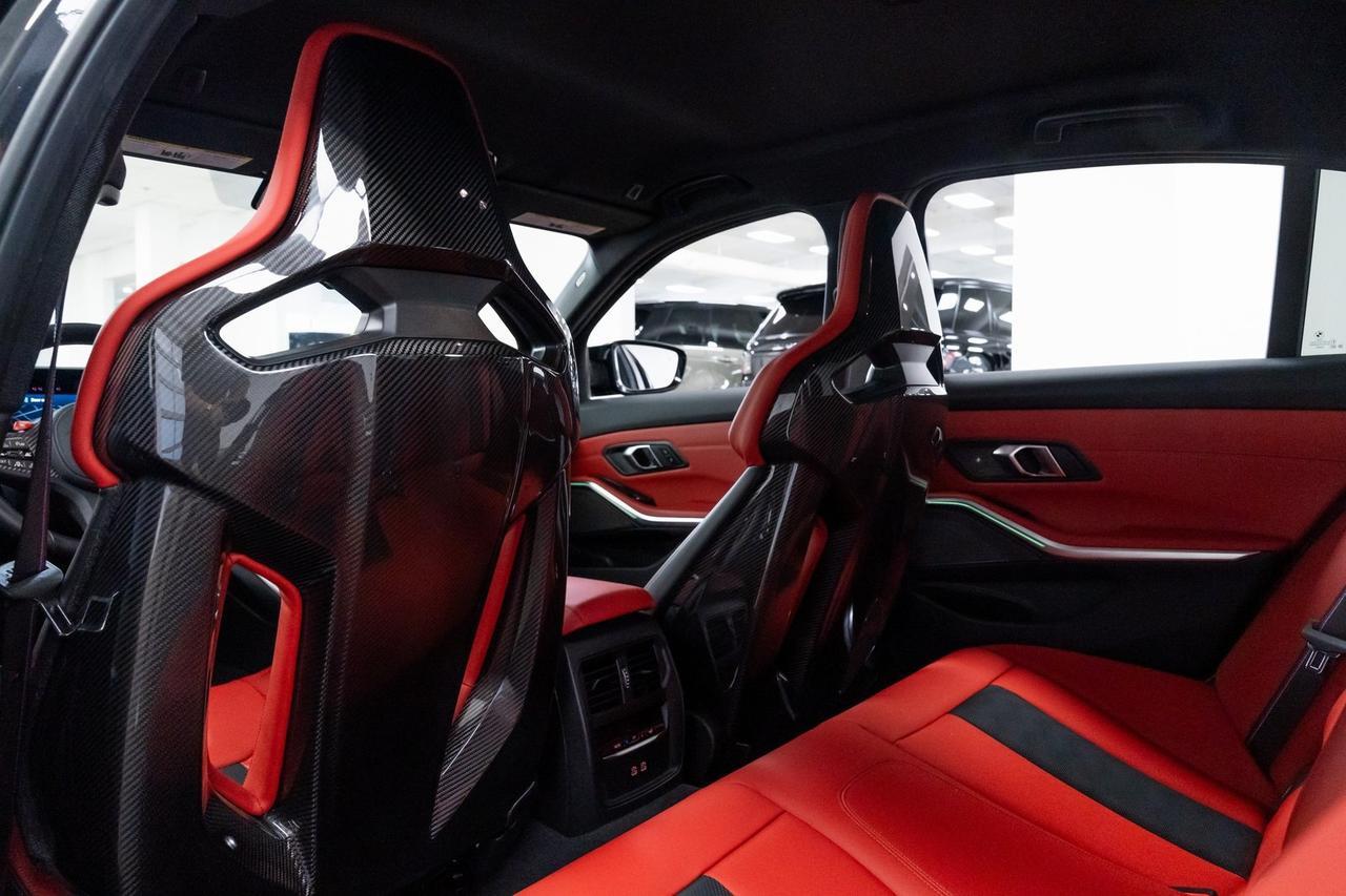 2024 BMW M3 Competition 1 Owner Carbon Bucket Seats Executive Package Portland OR