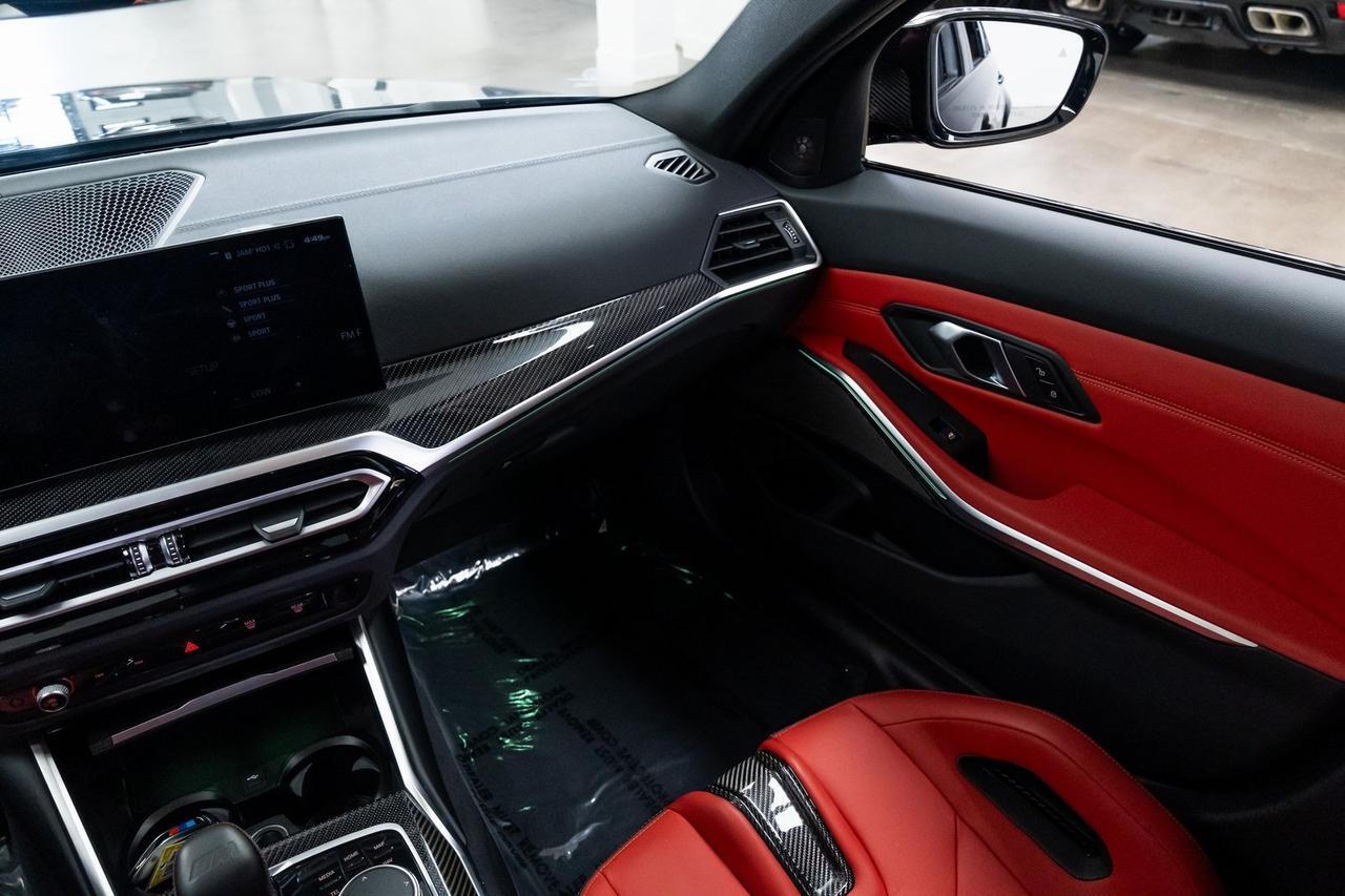 2024 BMW M3 Competition 1 Owner Carbon Bucket Seats Executive Package Portland OR