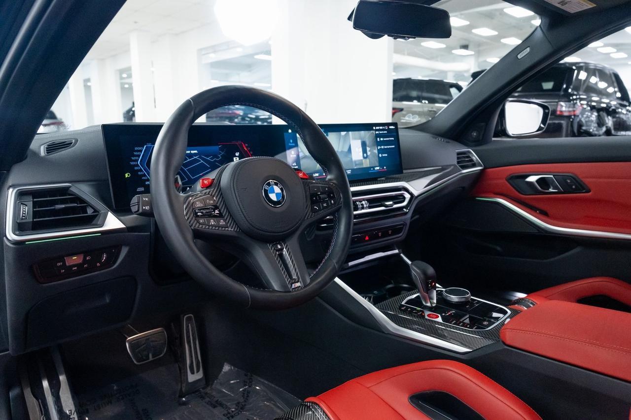 2024 BMW M3 Competition 1 Owner Carbon Bucket Seats Executive Package Portland OR