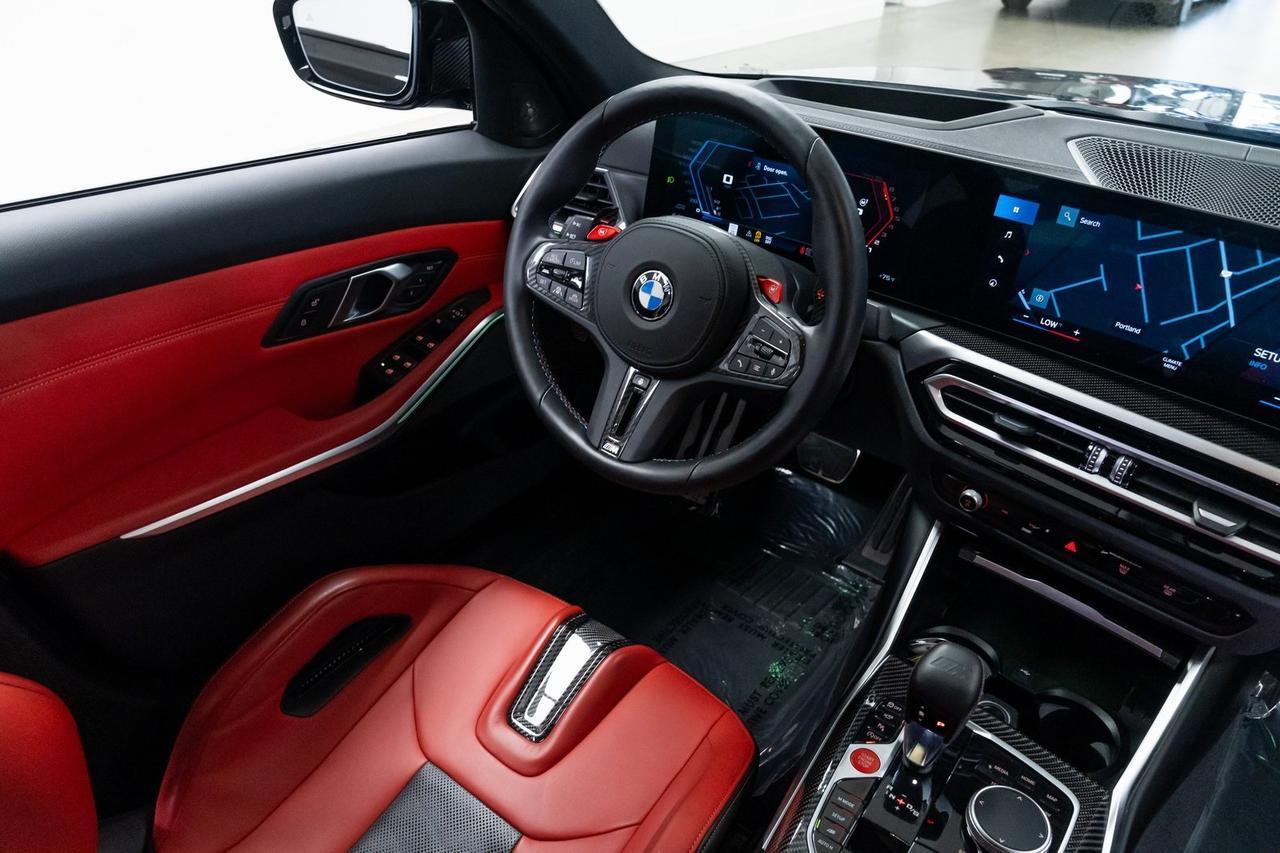 2024 BMW M3 Competition 1 Owner Carbon Bucket Seats Executive Package Portland OR