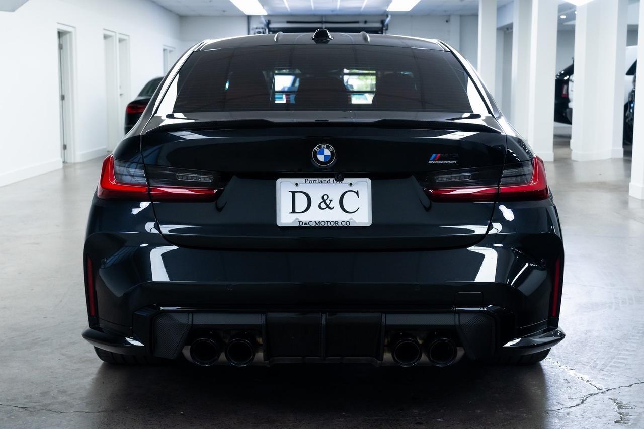 2024 BMW M3 Competition 1 Owner Carbon Bucket Seats Executive Package Portland OR