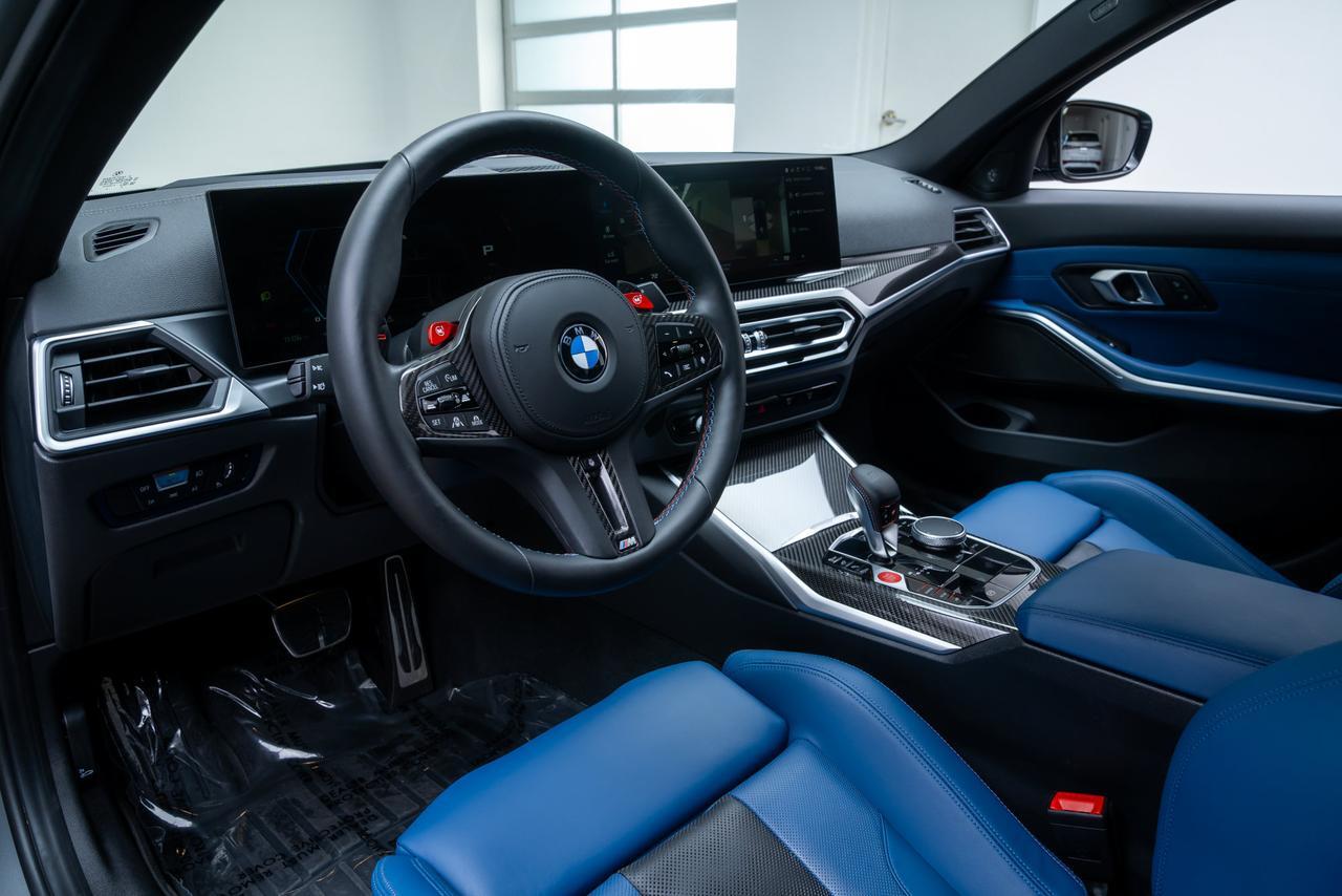 2024 BMW M3 Competition 1 Owner / M Carbon Exterior Package / Ind Frozen Portland OR
