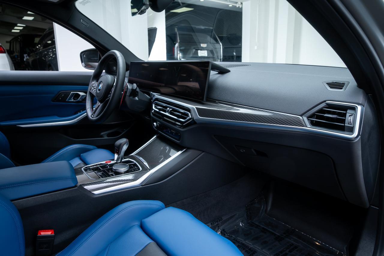 2024 BMW M3 Competition 1 Owner / M Carbon Exterior Package / Ind Frozen Portland OR