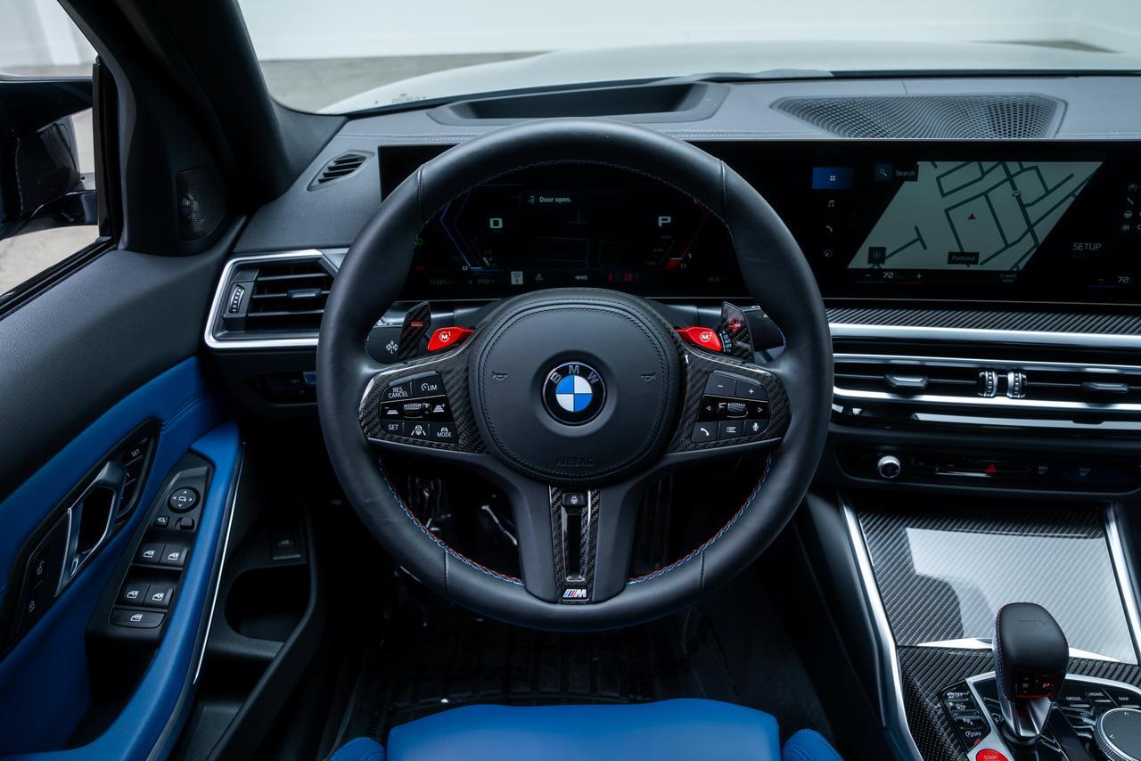 2024 BMW M3 Competition 1 Owner / M Carbon Exterior Package / Ind Frozen Portland OR