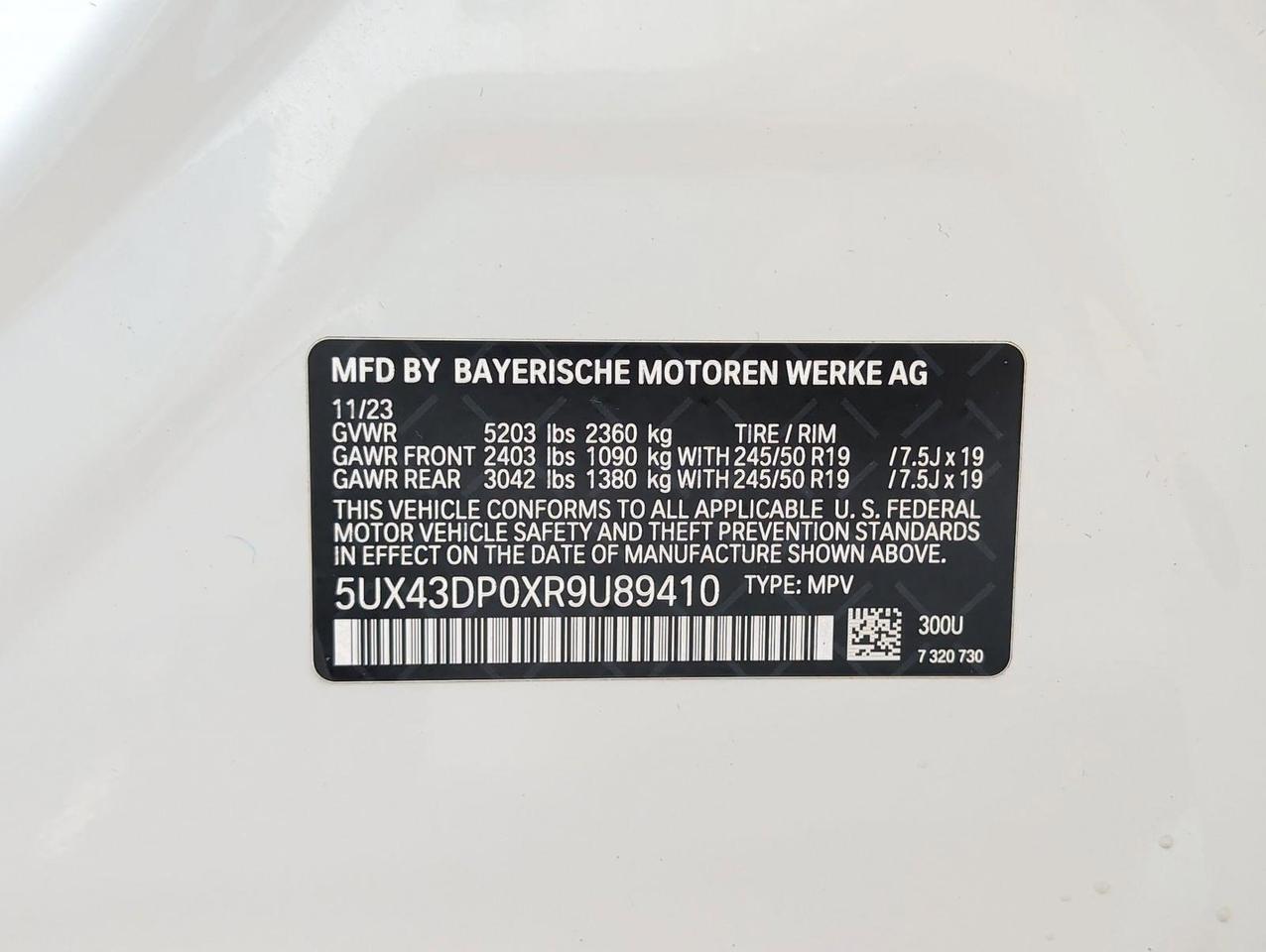 2024 BMW X3 sDrive30i San Juan TX