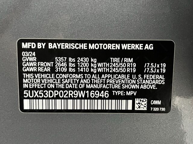 2024 BMW X3 xDrive30i Carrollton TX