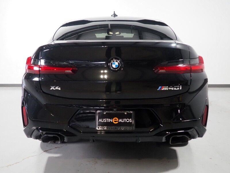2024 BMW X4 M40i AWD *DRIVING ASSIST PRO, HEADS-UP DISPLAY, NAVIGATION, LIVE COCKPIT PRO, ADAPTIVE CRUISE, SAFETY ALERTS, 360 VIEW CAMERAS, PANORAMA MOONROOF, LEATHER, CLIMATE SEATS, HEATED STEERING, REMOTE START, 21 INCH WHEELS, HARMAN/KARDON, WIRELESS CHARGING Round Rock TX