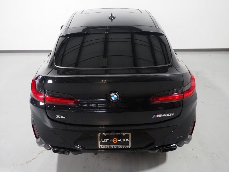 2024 BMW X4 M40i AWD *DRIVING ASSIST PRO, HEADS-UP DISPLAY, NAVIGATION, LIVE COCKPIT PRO, ADAPTIVE CRUISE, SAFETY ALERTS, 360 VIEW CAMERAS, PANORAMA MOONROOF, LEATHER, CLIMATE SEATS, HEATED STEERING, REMOTE START, 21 INCH WHEELS, HARMAN/KARDON, WIRELESS CHARGING Round Rock TX