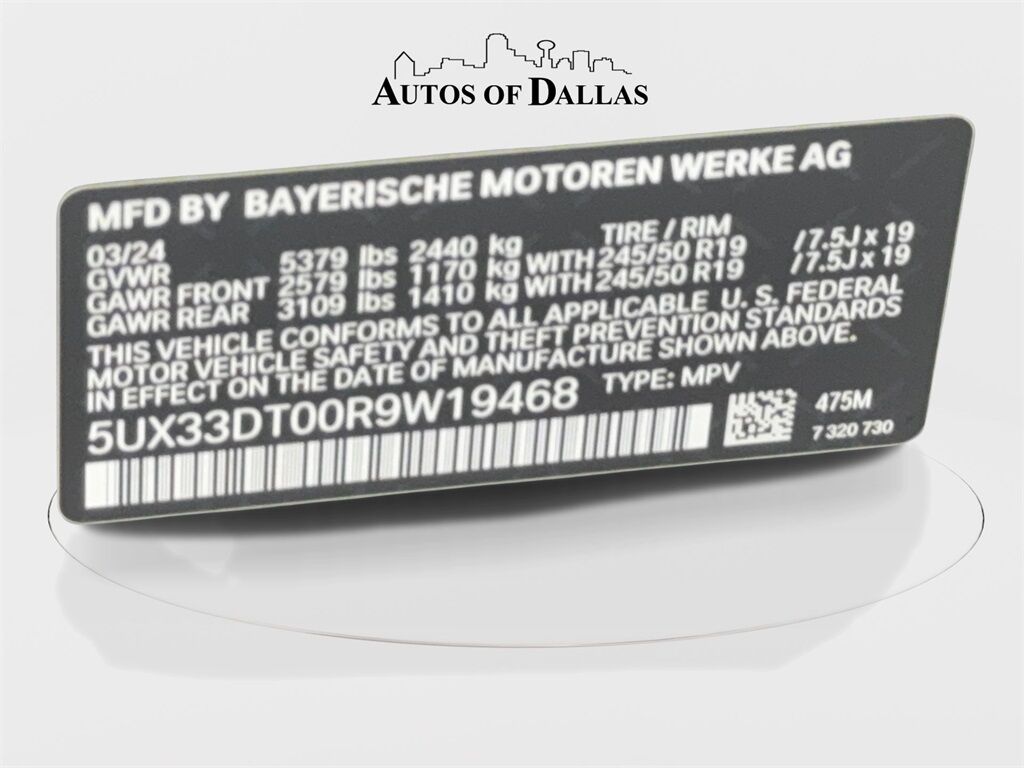 2024 BMW X4 xDrive30i X LINE,NAV,CAM,PANO,HTD STS,BLIND SPOT Plano TX