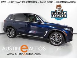 2024_BMW_X5 xDrive40i AWD_*HEADS-UP DISPLAY, NAVIGATION, LIVE COCKPIT PRO, SAFETY ALERTS, 360 CAMERAS, PANO MOONROOF, MULTI-CONTOUR HEATED SEATS, REMOTE START, HARMAN/KARDON, WIRELESS CHARGING, ANDROID & APPLE_ Round Rock TX
