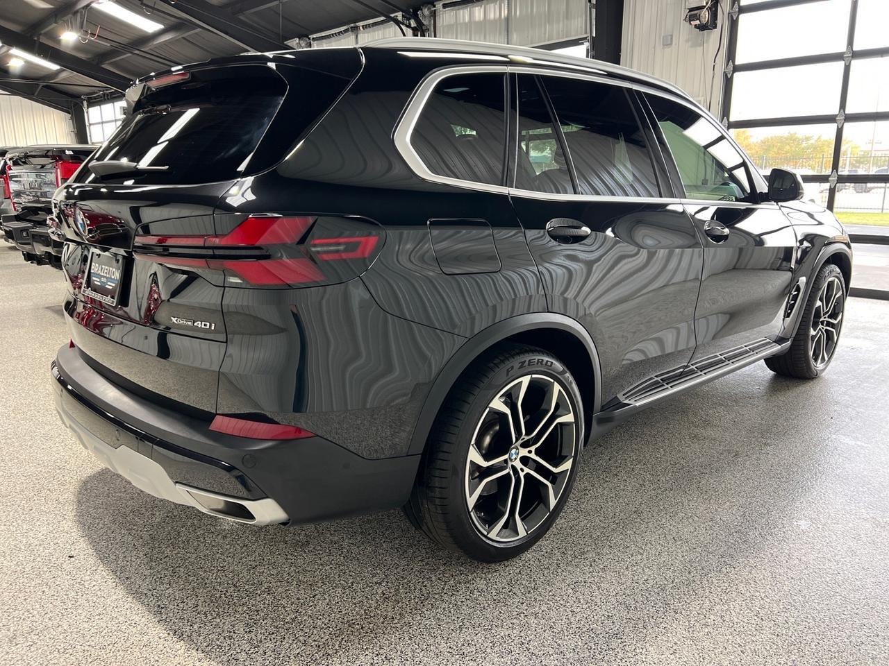 2024 BMW X5 xDrive40i, Premium Pkg, Climate Comfort Pkg, Park Assist Pkg, Running Boards, 21in Y-Spoke Wheels, Multi-Contour Seats