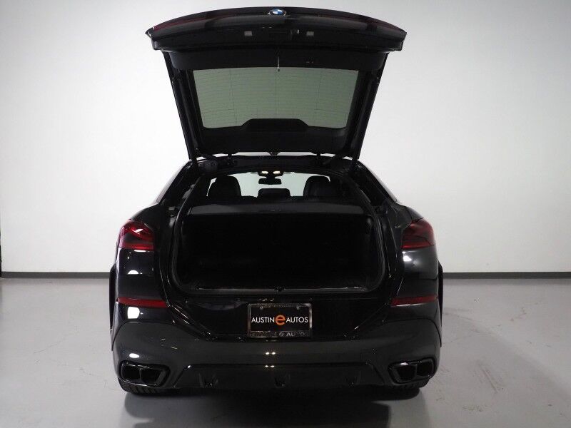 2024 BMW X6 M60i AWD *EXECUTIVE PKG, DRIVING ASSIST PRO, HEADS-UP DISPLAY, NAVIGATION, ADAPTIVE CRUISE, SAFETY ALERTS, 360 CAMERAS, PANO SKY LOUNGE ROOF, LEATHER, CLIMATE/MULTI-CONTOUR SEATS, HEATED STEERING, 22 INCH WHEELS, BOWERS & WILKINS Round Rock TX