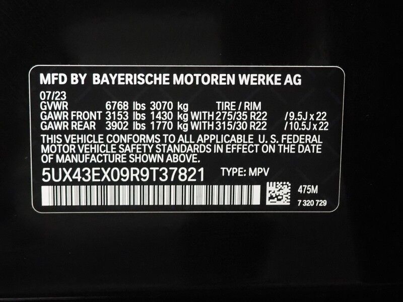 2024 BMW X6 M60i AWD *EXECUTIVE PKG, DRIVING ASSIST PRO, HEADS-UP DISPLAY, NAVIGATION, ADAPTIVE CRUISE, SAFETY ALERTS, 360 CAMERAS, PANO SKY LOUNGE ROOF, LEATHER, CLIMATE/MULTI-CONTOUR SEATS, HEATED STEERING, 22 INCH WHEELS, BOWERS & WILKINS Round Rock TX