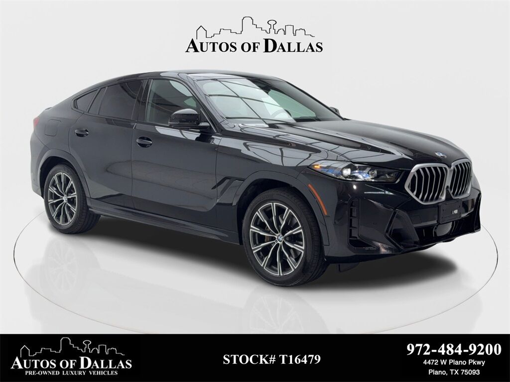 2024 BMW X6 xDrive40i M SPORT,NAV,CAM,PANO,BLIND SPOT,HEADS UP Plano TX