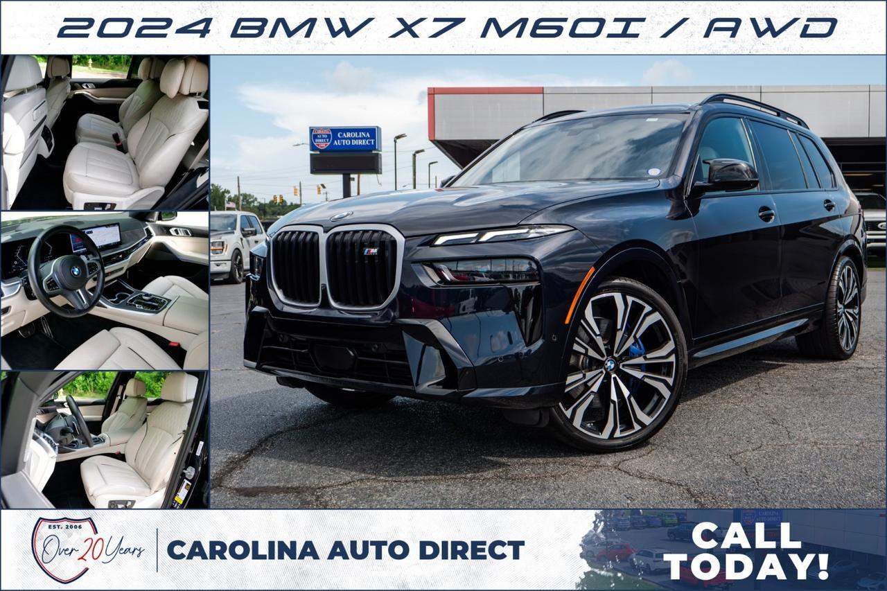2024 BMW X7 M60i / AWD / Executive Package / Comfort Package!