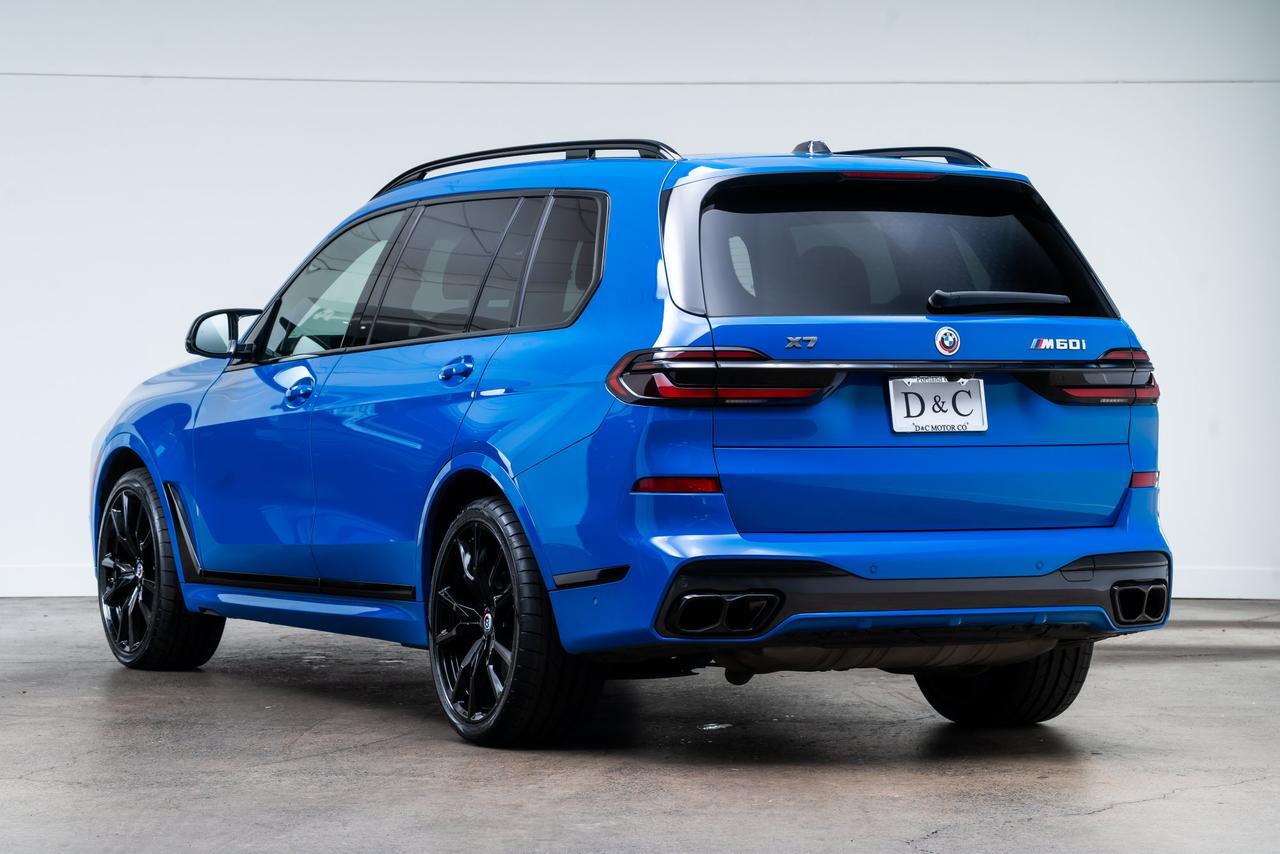 2024 BMW X7 M60i M Sport Package / Executive Package / Gentian Blue Portland OR