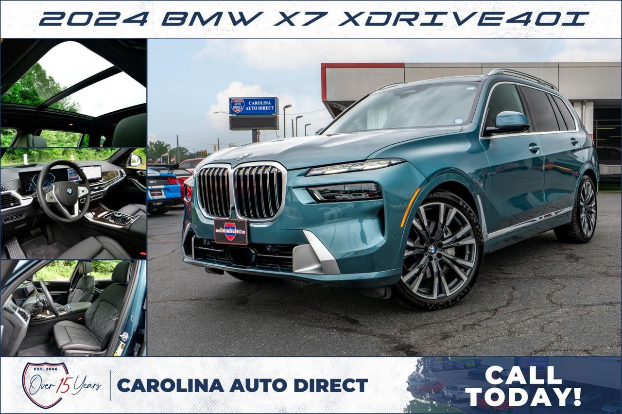 2024 BMW X7 xDrive40i / Crystal Headlights / Premium Package!