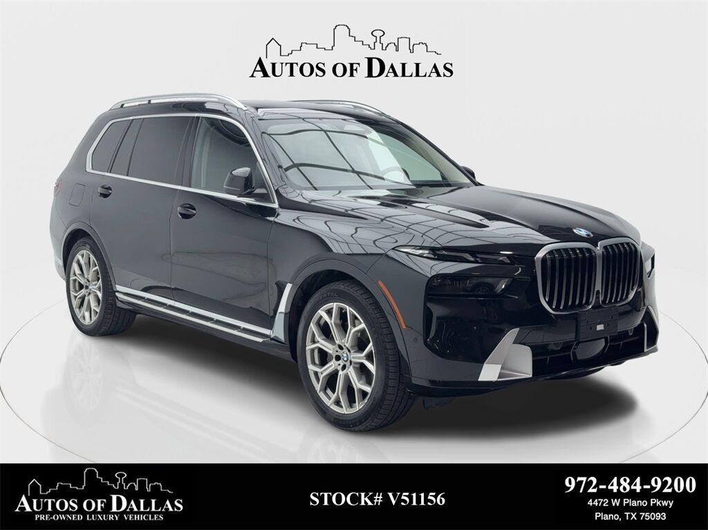 2024 BMW X7 xDrive40i NAV,CAM,PANO,CLMT STS,HEADS UP,3RD ROW Plano TX