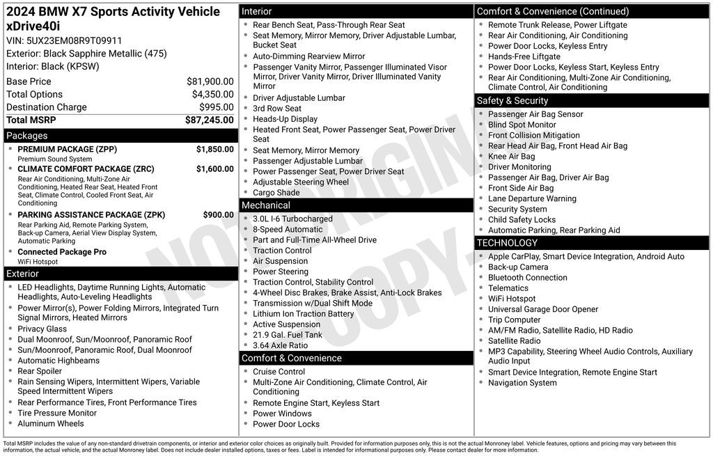 2024 BMW X7 xDrive40i San Clemente CA
