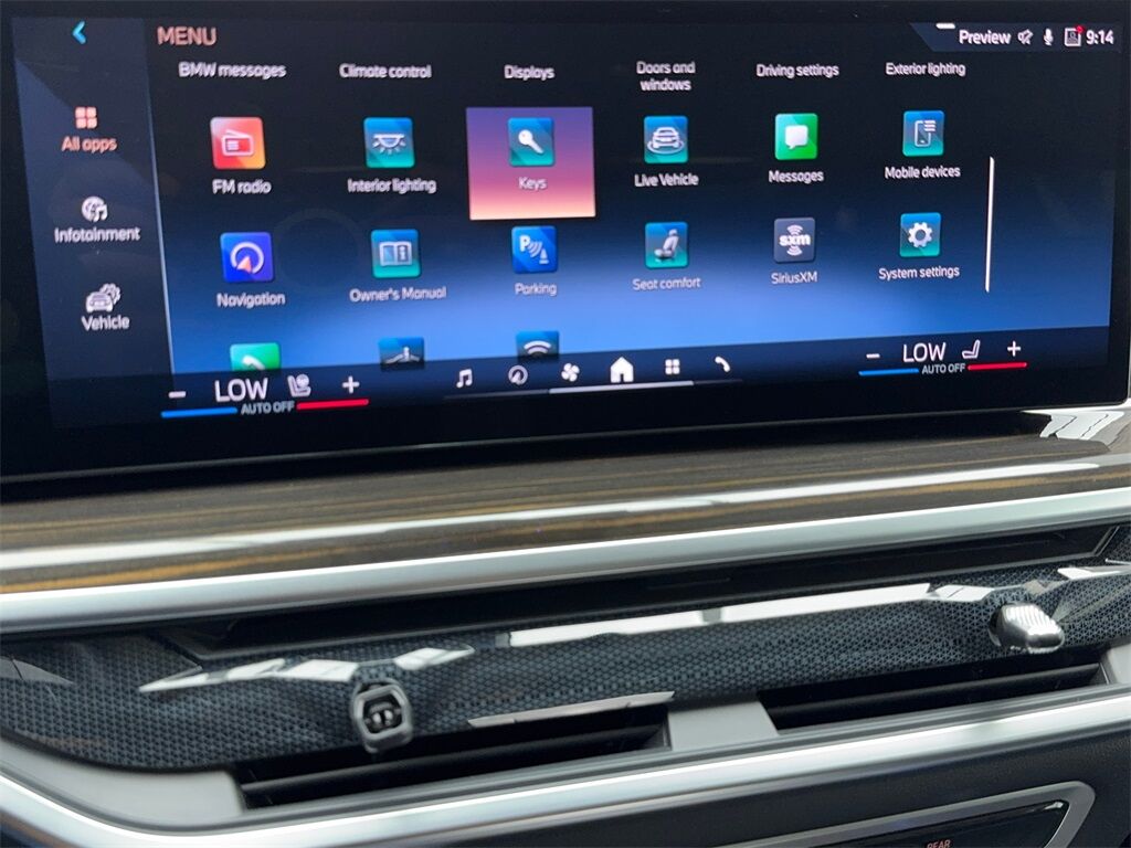 2024 BMW X7 xDrive40i X LINE,NAV,CAM,PANO,CLMT STS,HEADS UP,3R Plano TX
