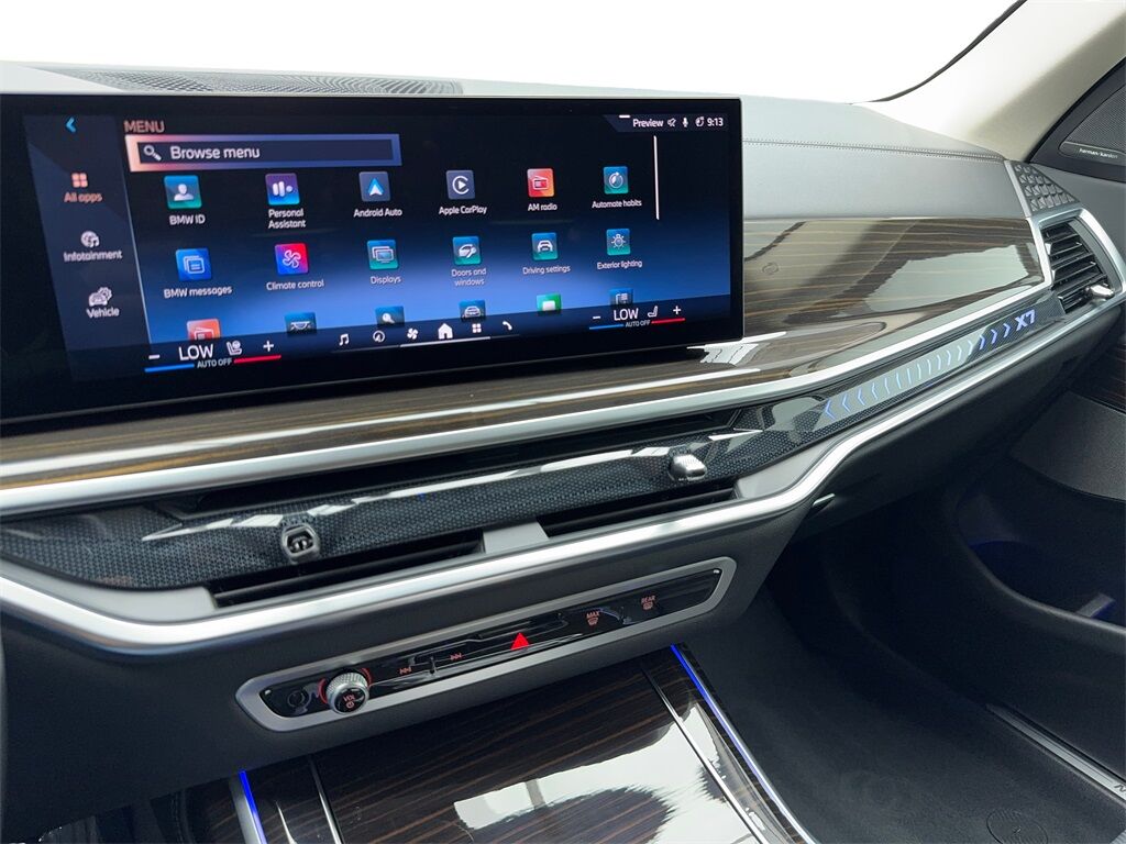 2024 BMW X7 xDrive40i X LINE,NAV,CAM,PANO,CLMT STS,HEADS UP,3R Plano TX