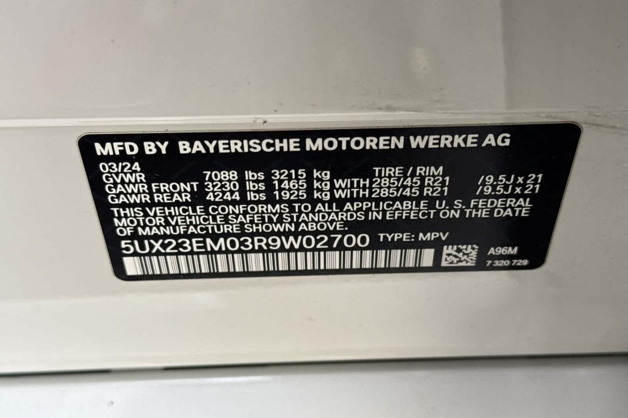 2024 BMW X7 xDrive40i xDrive40i Roseville CA