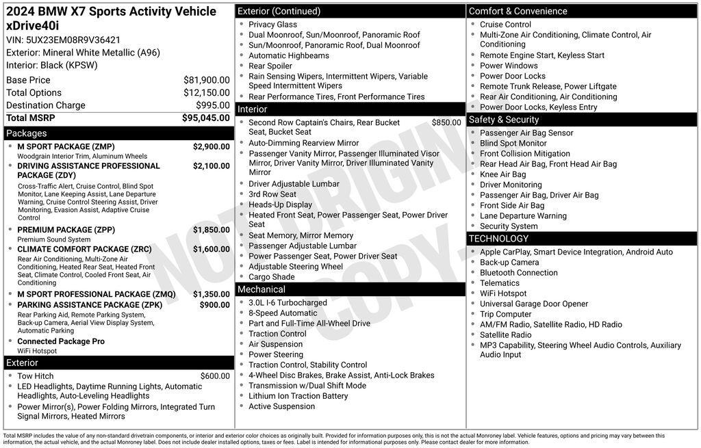 2024 BMW X7 xDrive40i San Clemente CA