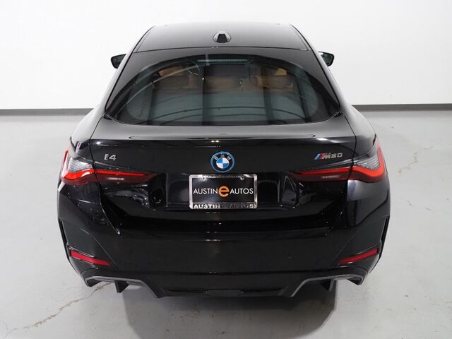 2024 BMW i4 M50 Gran Coupe AWD *HEADS-UP DISPLAY, NAVIGATION, SAFETY ALERTS, ADAPTIVE CRUISE, 360 CAMERAS, MOONROOF, LEATHER, HEATED SEATS/STEERING, WIRELESS CHARGING, HARMAN/KARDON, ANDROID & APPLE Round Rock TX