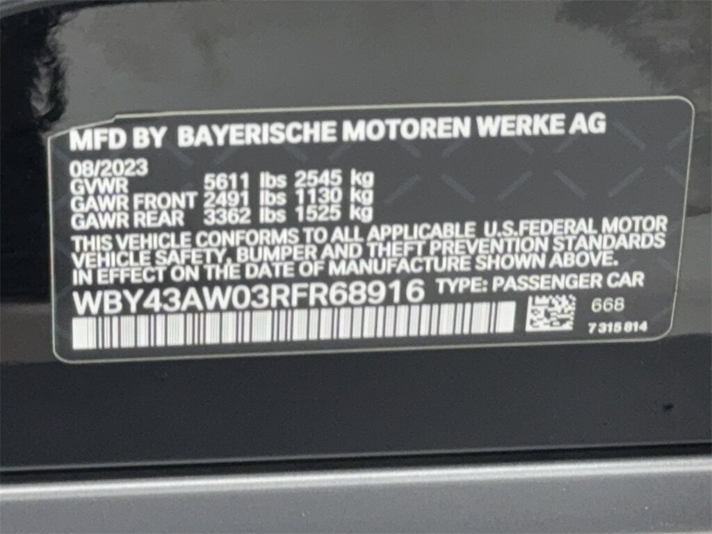 2024 BMW i4 eDrive35 NAV,CAM,SUNROOF,HTD STS,BLIND SPOT Plano TX