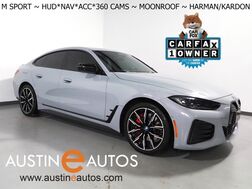 2024_BMW_i4 xDrive40 Gran Coupe AWD_*M SPORT PKG, DRIVING ASSIST PRO PKG, HEADS-UP DISPLAY, NAVIGATION, CURVED DISPLAY, ADAPTIVE CRUISE, SAFETY ALERTS, 360 CAMERAS, MOONROOF, HEATED SEATS/STEERING, HARMAN/KARDON, WIRELESS CHARGING_ Round Rock TX