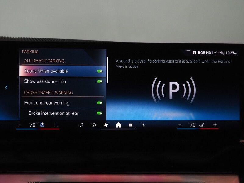 2024 BMW i5 eDrive40 Sedan *M SPORT, EXECUTIVE PKG, DRIVING ASSIST PRO PKG, HEADS-UP DISPLAY, NAVIGATION, ADAPTIVE CRUISE, SAFETY ALERTS, 360 CAMERAS, SKY LOUNGE ROOF, MERINO LEATHER, CLIMATE/MULTI-FUNCTION SEATS, BOWERS & WILKINS Round Rock TX