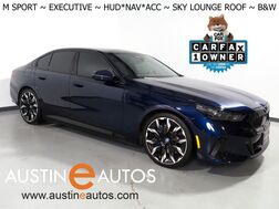 2024_BMW_i5 eDrive40 Sedan_*M SPORT, EXECUTIVE PKG, DRIVING ASSIST PRO PKG, HEADS-UP DISPLAY, NAVIGATION, ADAPTIVE CRUISE, SAFETY ALERTS, 360 CAMERAS, SKY LOUNGE ROOF, MERINO LEATHER, CLIMATE/MULTI-FUNCTION SEATS, BOWERS & WILKINS_ Round Rock TX