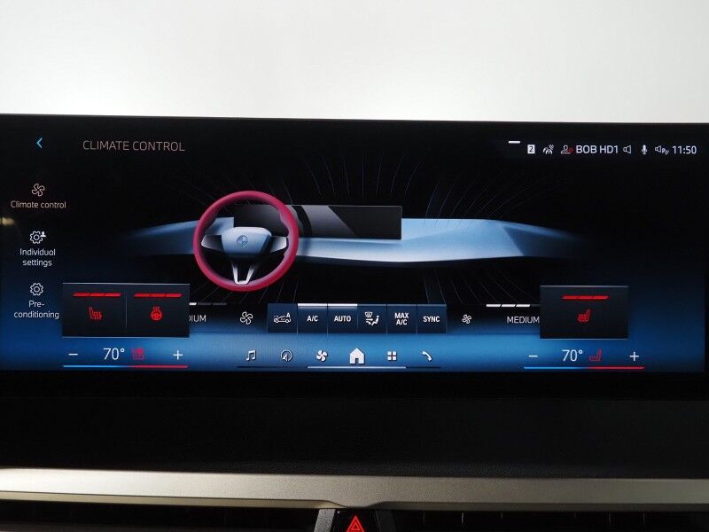 2024 BMW iX xDrive50 AWD *DRIVING ASSIST PRO, HEADS-UP DISPLAY, NAVIGATION, LIVE COCKPIT PRO, ADAPTIVE CRUISE, SAFETY ALERTS, 360 CAMERAS, PANO ECLIPSING GLASS ROOF, HEATED MULTI-FUNCTION SEATS, HEATED STEERING, HARMAN/KARDON, WIRELESS CHARGING Round Rock TX