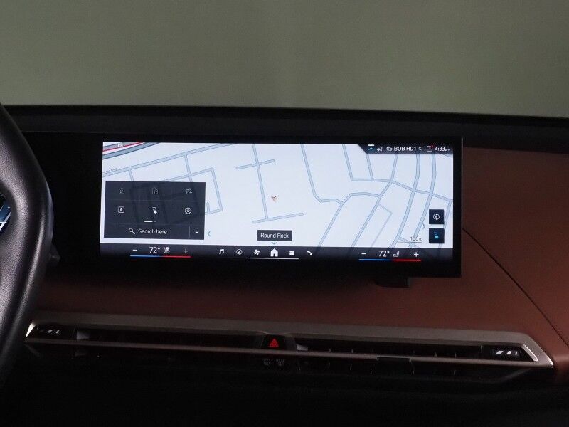 2024 BMW iX xDrive50 AWD *SPORT PKG, DRIVING ASSIST PRO, HEADS-UP DISPLAY, NAVIGATION, ADAPTIVE CRUISE, SAFETY ALERTS, 360 CAMERAS, PANO ECLIPSING GLASS ROOF, LEATHER, CLIMATE SEATS, 22 INCH WHEELS, HARMAN/KARDON, WIRELESS CHARGING Round Rock TX